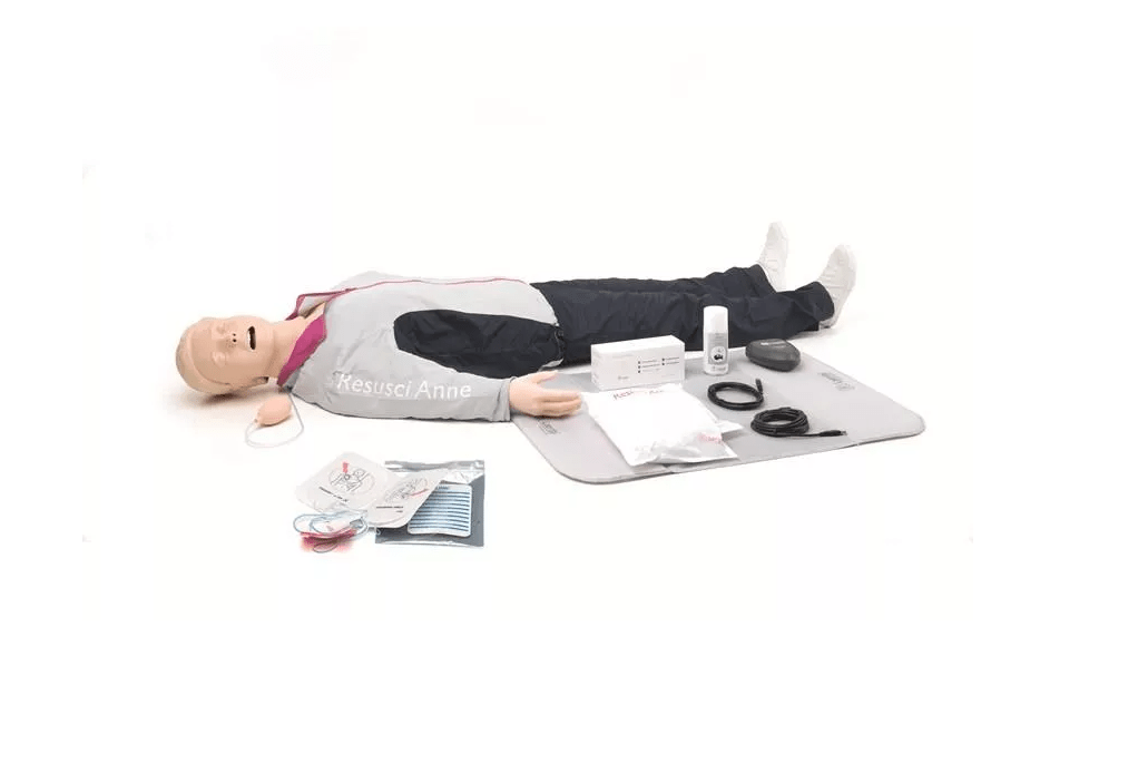 Resusci Anne QCPR Ganzkörper AED mit Airway - Kopf - Erler - Zimmer